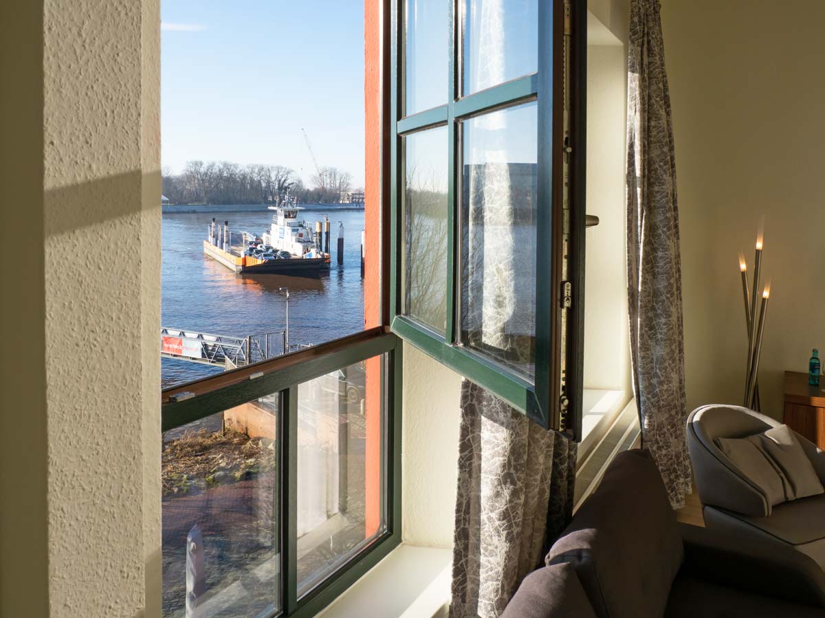 Zimmer mit schönem Ausblick
